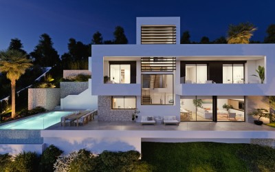 Exclusive luxurious villa in Altea with sea views