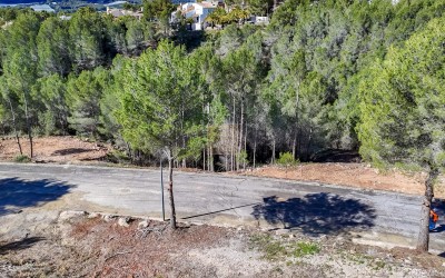 Urban plot in an urbanisation in Altea la Vella.