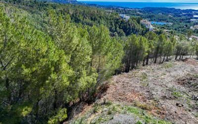 Building plot in an urbanisation in Altea la Vella.