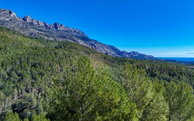 Building plot in an urbanisation in Altea la Vella.