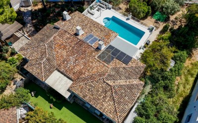 A beautiful and cosy one-level villa.