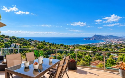 Duplex Penthouse with Panoramic Sea Views in Altea La Vella 