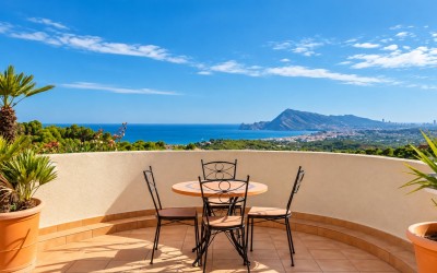 Duplex Penthouse with Panoramic Sea Views in Altea La Vella 