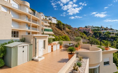 Duplex Penthouse with Panoramic Sea Views in Altea La Vella 