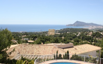 Holiday villa with sea views in Costa Blanca Altea (REF 176)