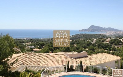 Holiday villa with sea views in Costa Blanca Altea (REF 176)