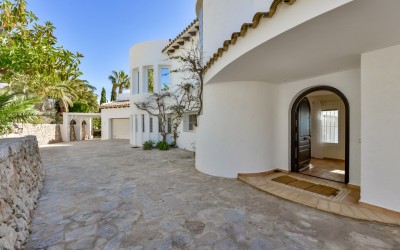Villa for rent with spectacular sea views in Altea