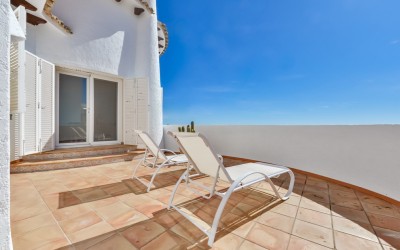 Villa for rent with spectacular sea views in Altea